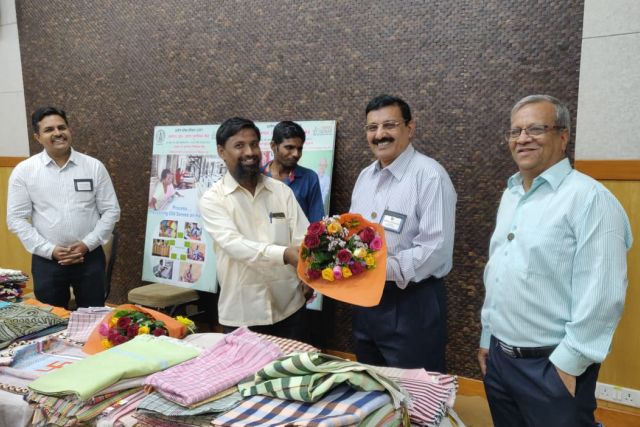 CSR Initiative Of MDL - Exhibition Of Handloom Products (Made By Visually Impaired Artisans Of Latur) On 26th December 2018123
